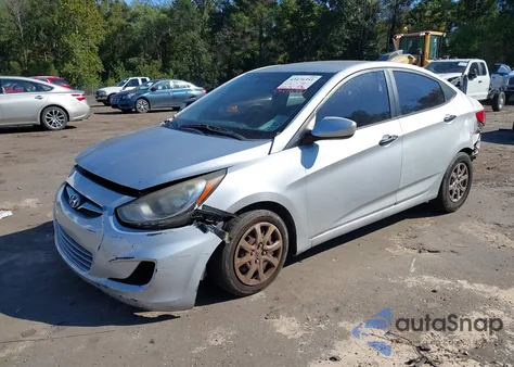 2012 Hyundai Accent Gls z USA, uszkodzony, nr VIN KMHCT4AE3CU093725